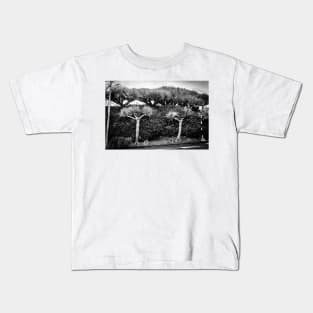 Architectural style of dragon trees Kids T-Shirt